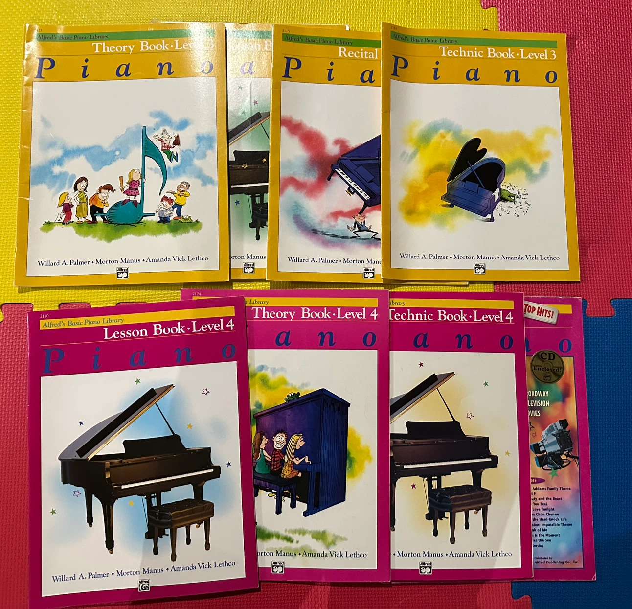 Alfred's Basic Piano Library Books