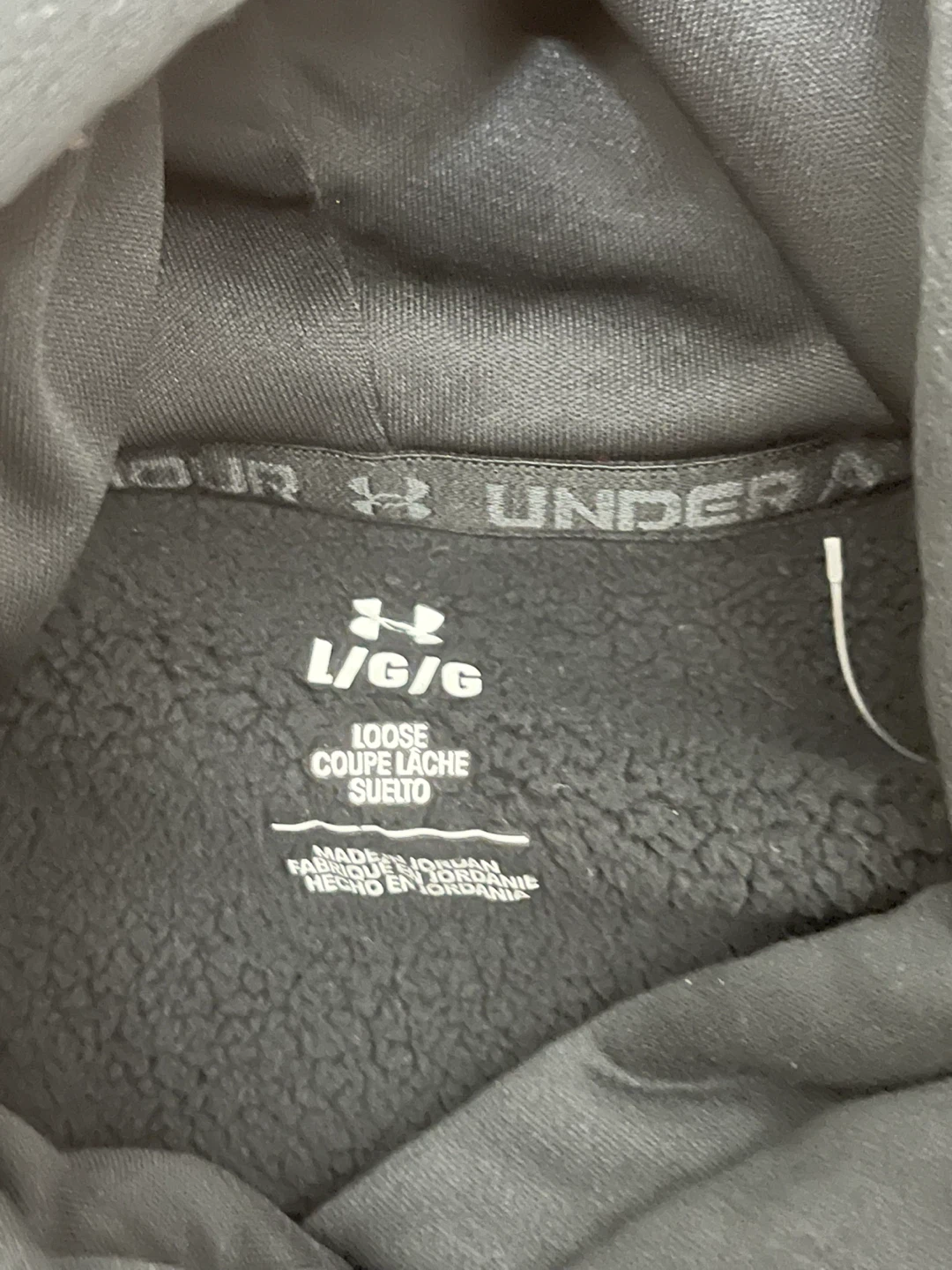 Under Armour Loose Black Hoodie L/G - photo 3