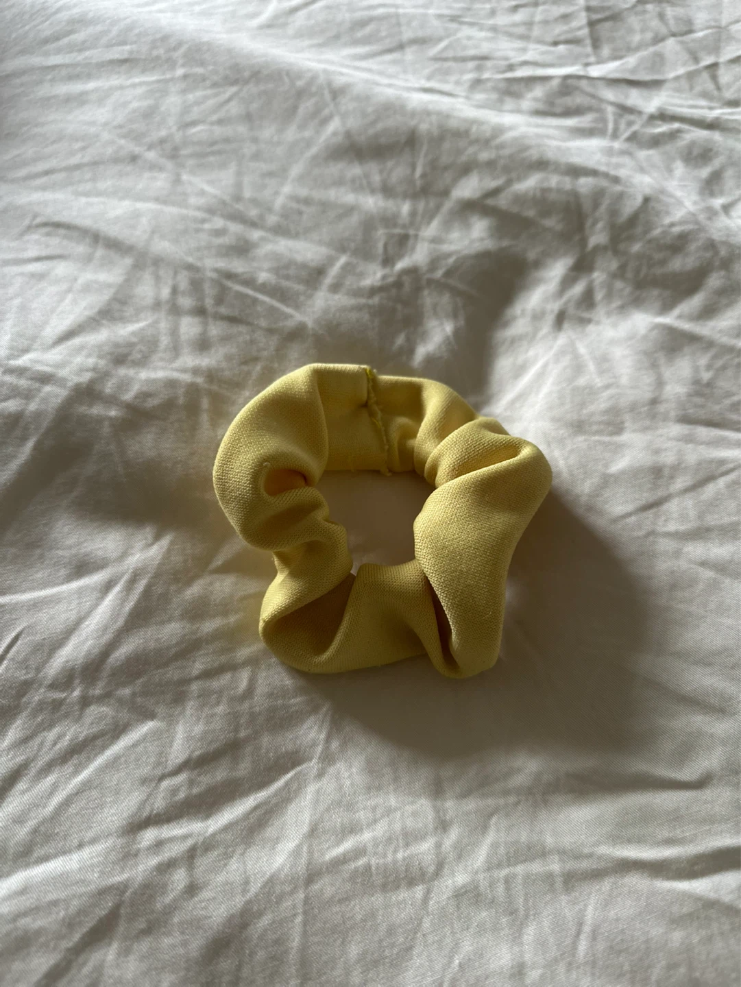 New Yellow Scrunchie (Free with purchase)