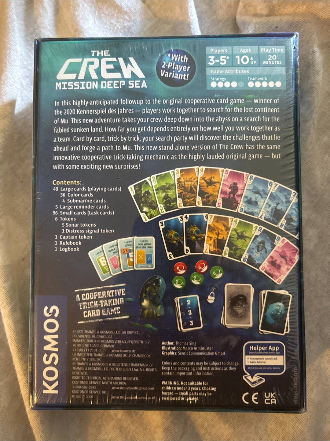 The Crew: Mission Deep Sea Cooperative Card Game - photo 2