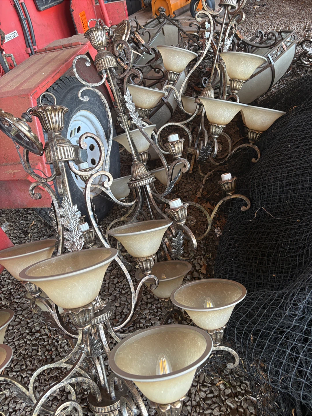 Ornate Chandelier Fixtures - photo 2
