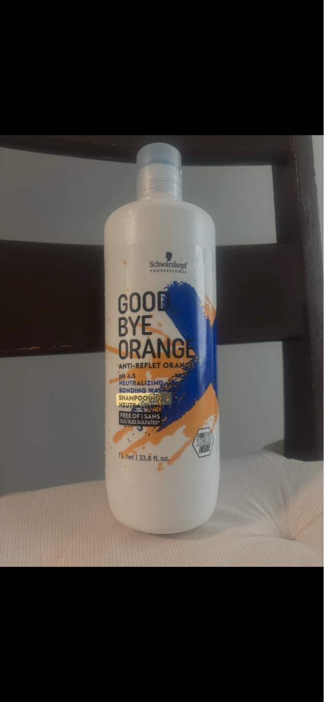 Schwarzkopf Goodbye Orange Anti-Reflet Orange Shampoo 1L