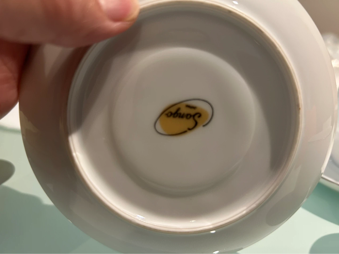 3 Songo Espresso Cups and Saucers - photo 2
