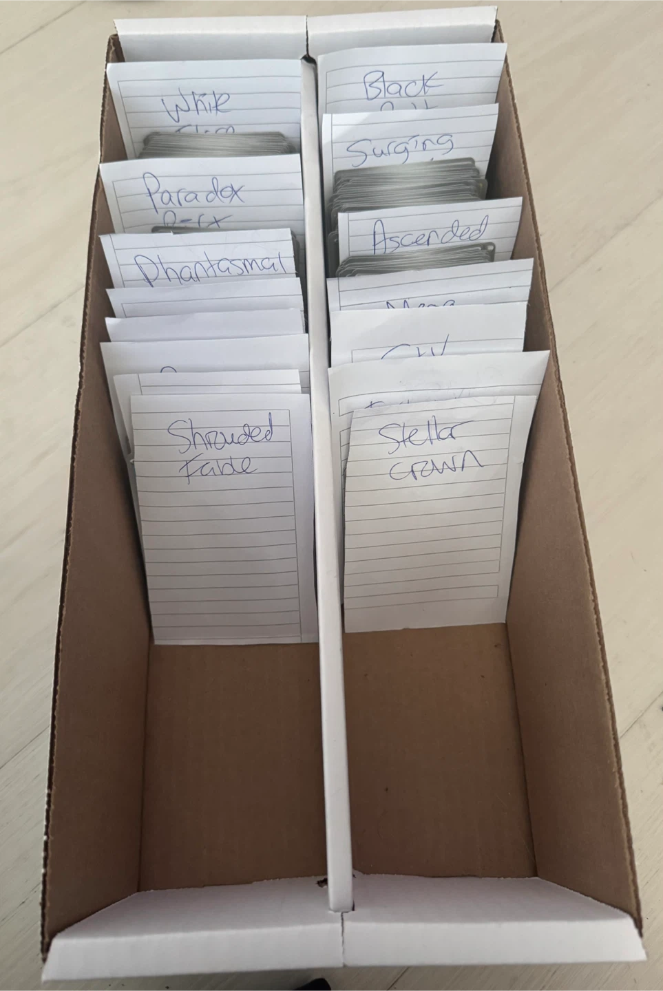 Sorted Pokémon card bulk +1140