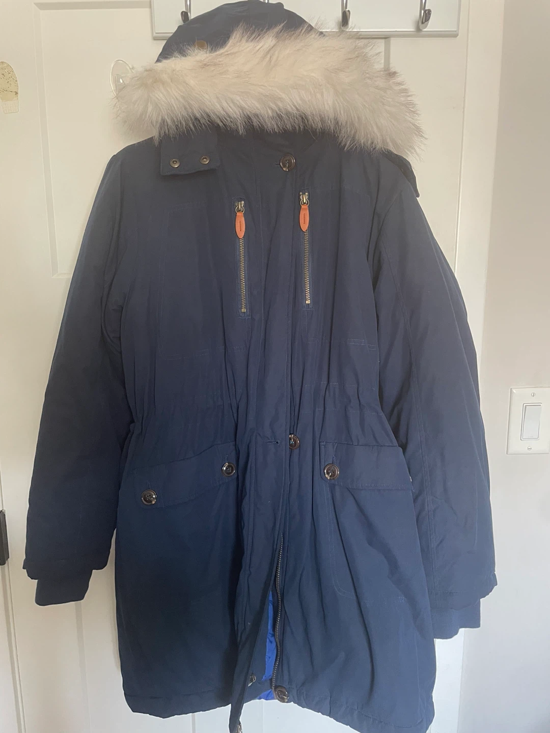 Monroe & Main Navy Parka Jacket