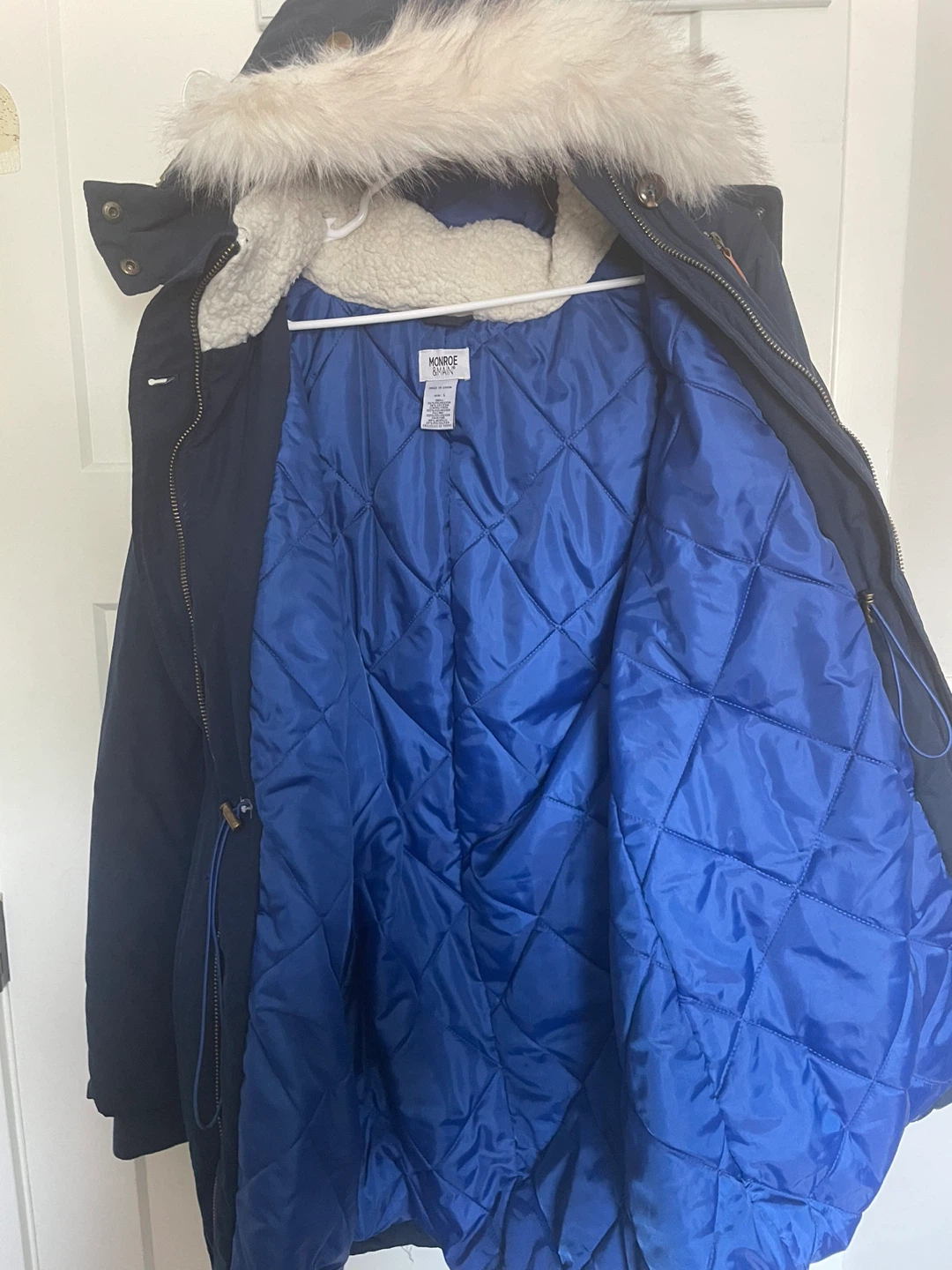 Monroe & Main Navy Parka Jacket - photo 2