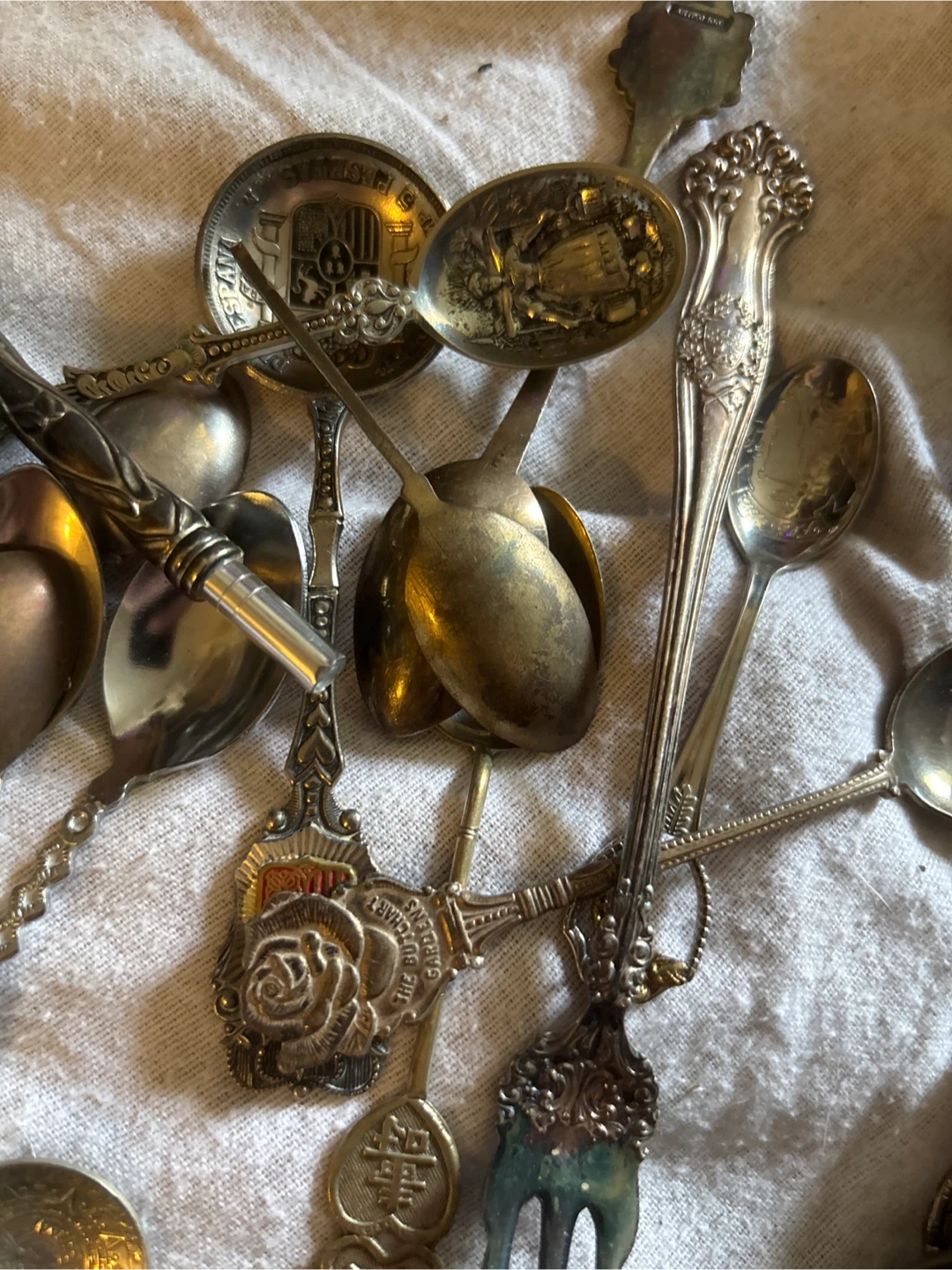 Collection of Decorative Souvenir Spoons - photo 4