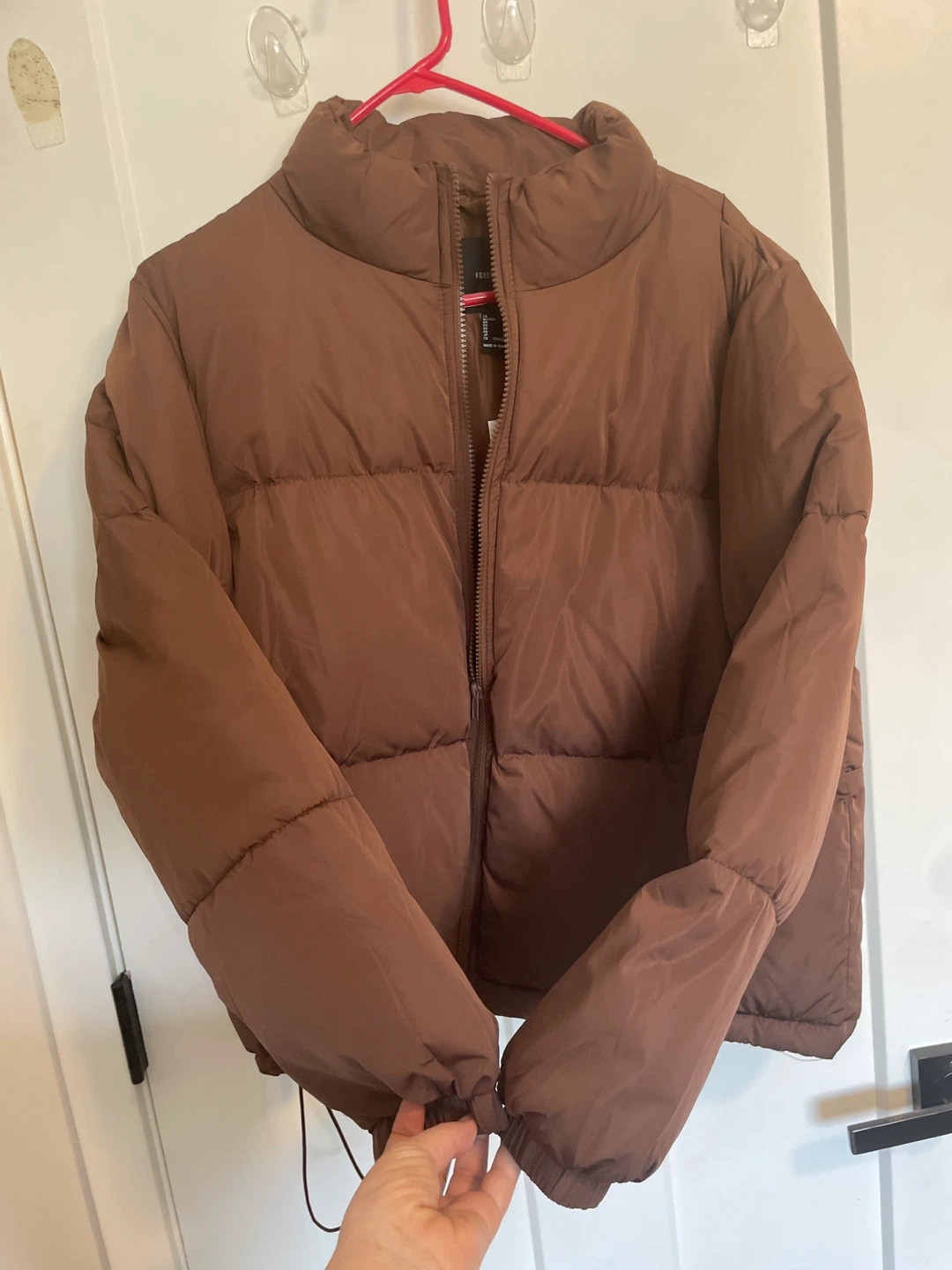 Forever 21 Brown Puffer Jacket - photo 4