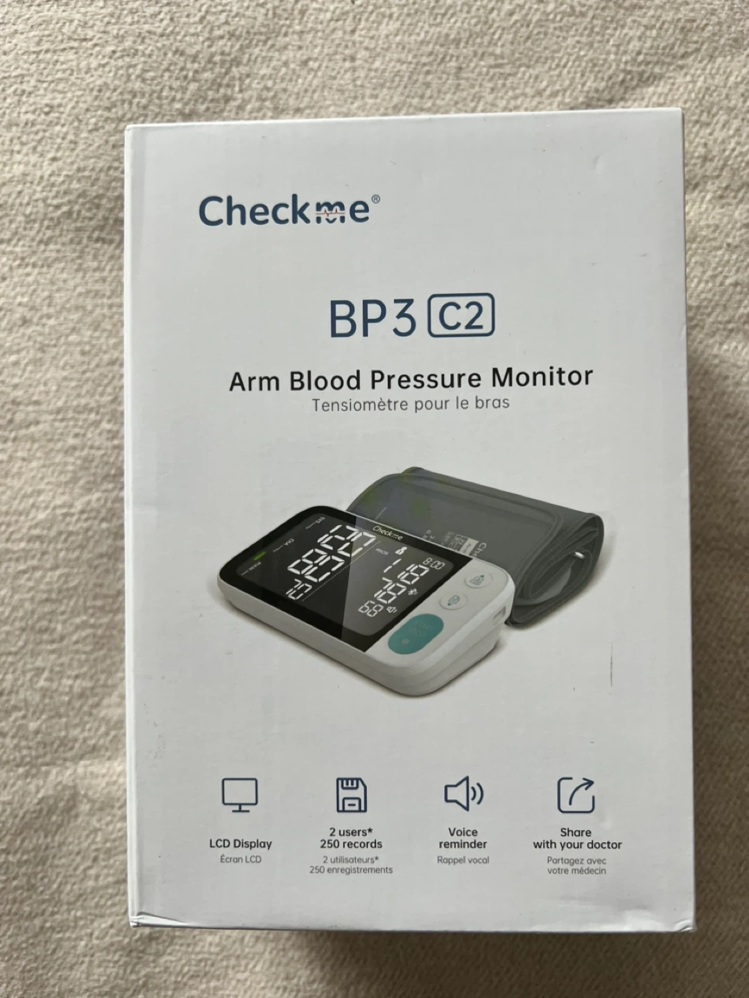 Blood Pressure Monitor with Bluetooth App – New - photo 5