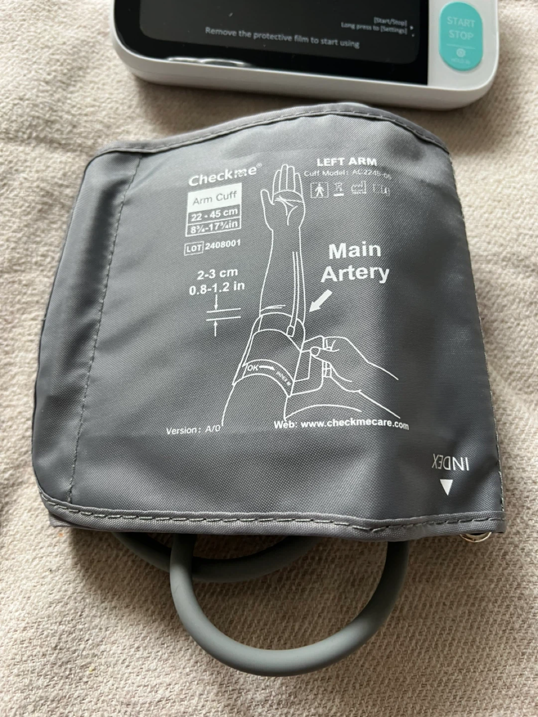 Blood Pressure Monitor with Bluetooth App – New - photo 4