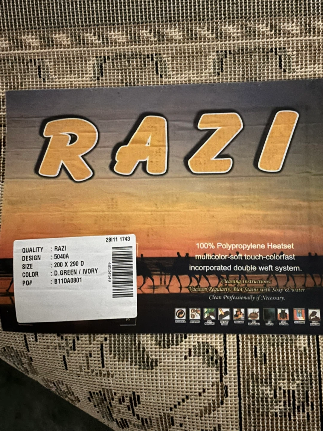 Quality Area rugs !!! Two for 325$ - photo 4