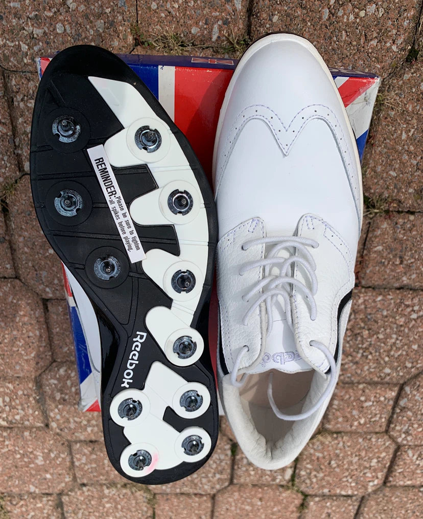 Reebok White Golf Shoes -Size 7.5