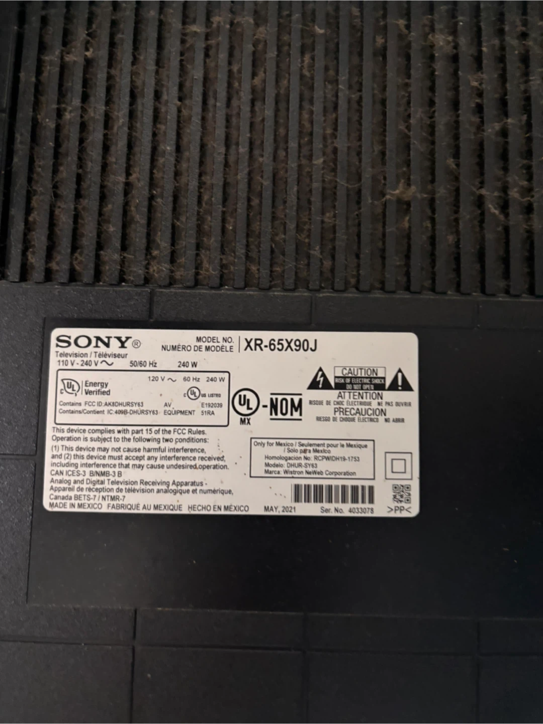 Sony XR-65X90J 65-inch 4K TV - photo 2