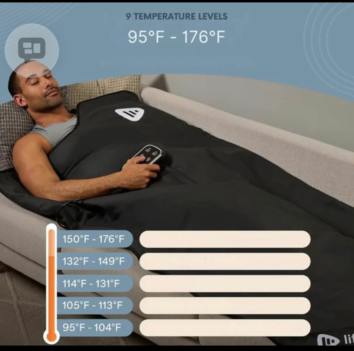 LifePro Sauna Blanket - photo 2