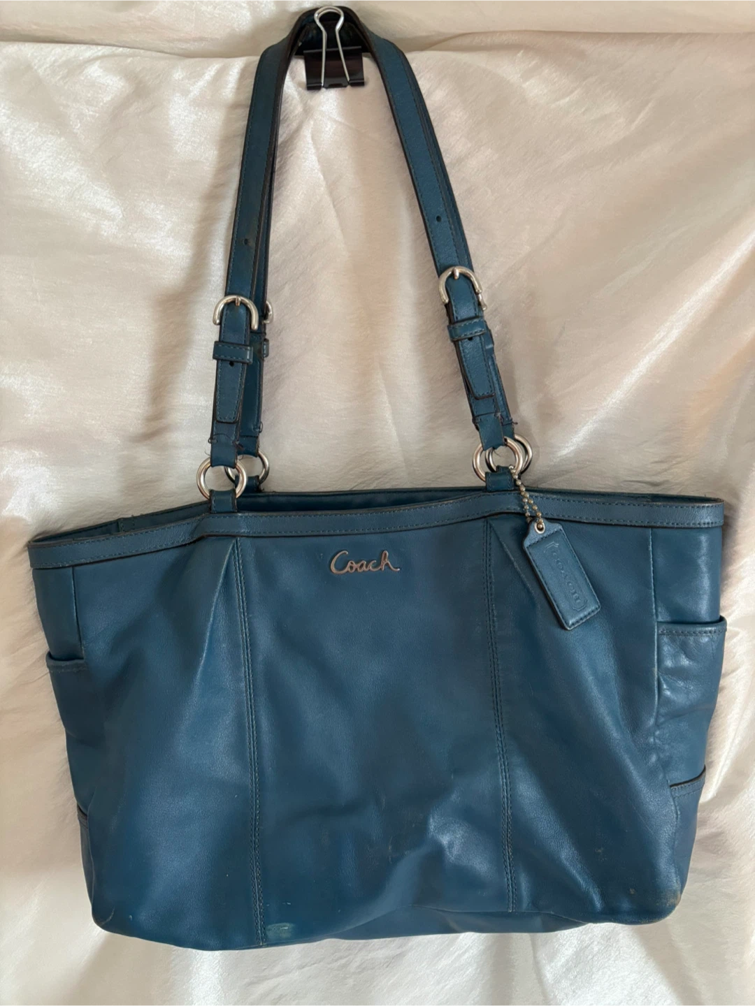 Coach Leather Tote Bag