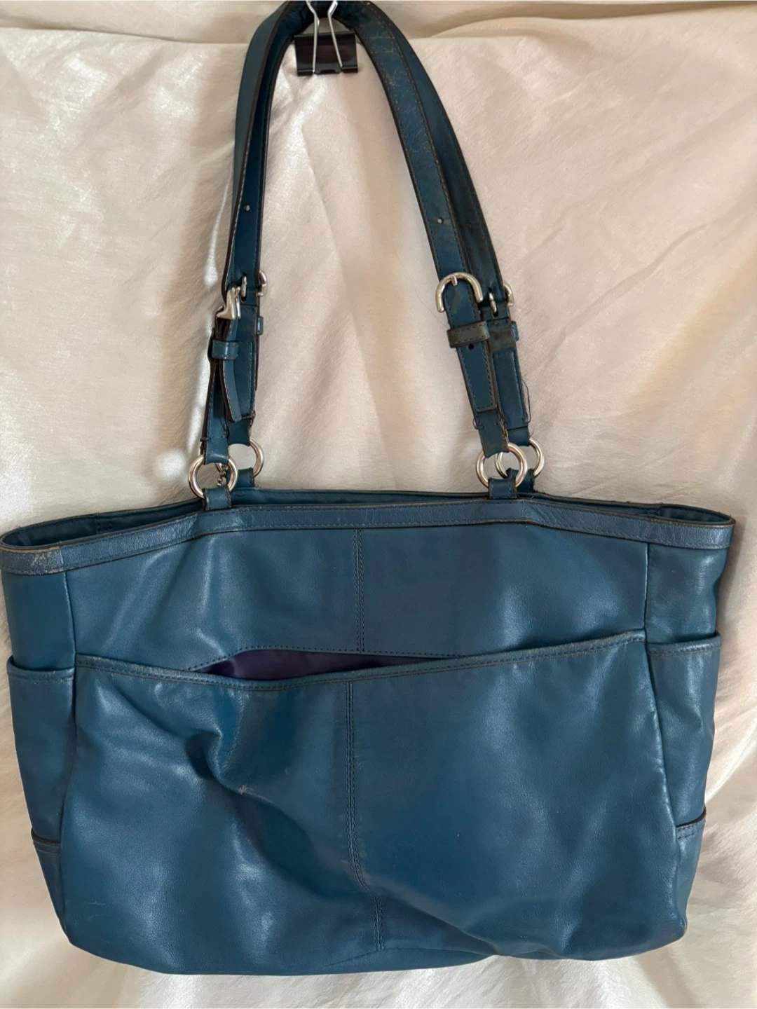 Coach Leather Tote Bag - photo 2