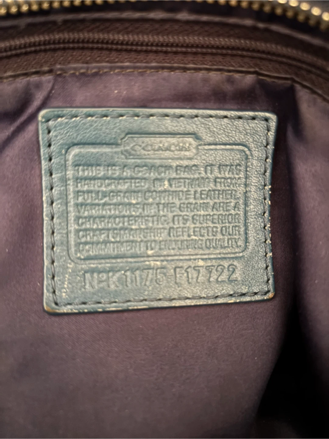 Coach Leather Tote Bag - photo 4