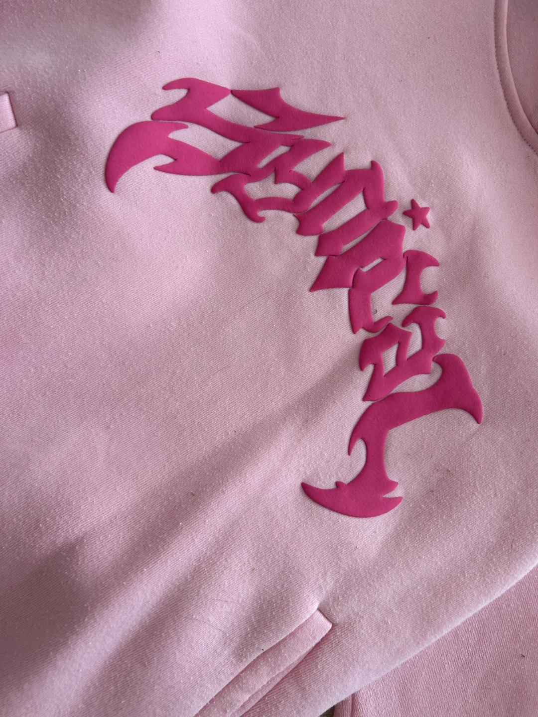Pink Graphic Hoodie