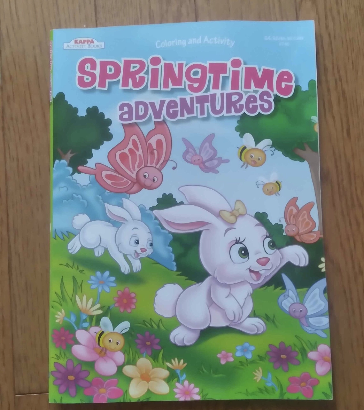 Kappa Activity Books Springtime Adventures Coloring Book