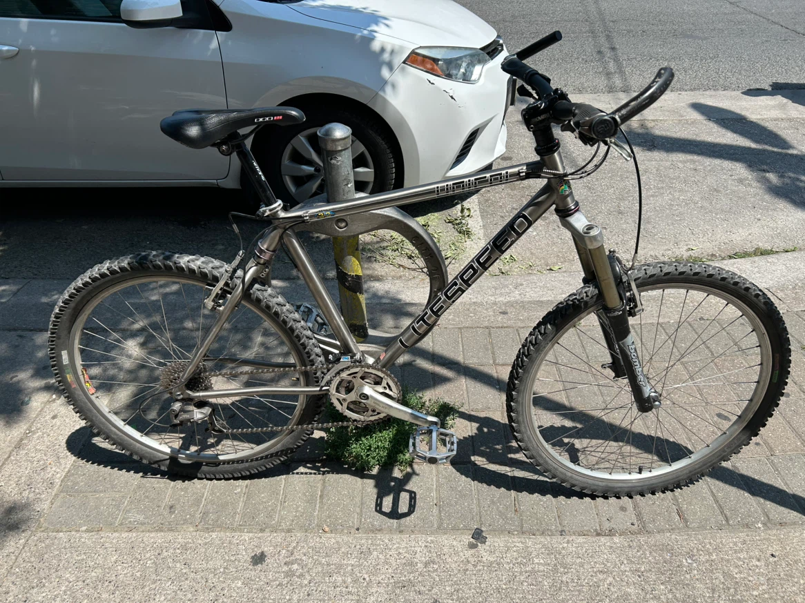 Litespeed unicoi titanium Suspension Mountain Bike 19”