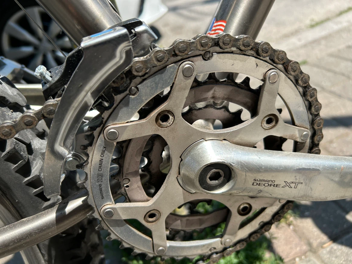 Litespeed unicoi titanium Suspension Mountain Bike 19” - photo 5