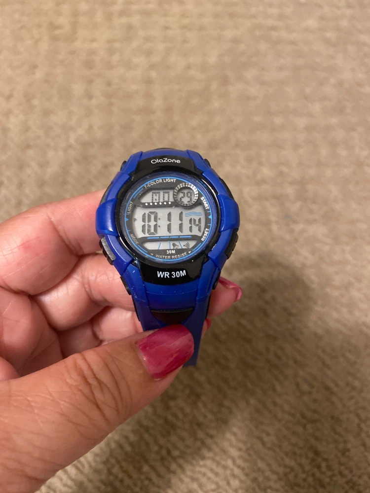 OlaZone Blue Digital Watch