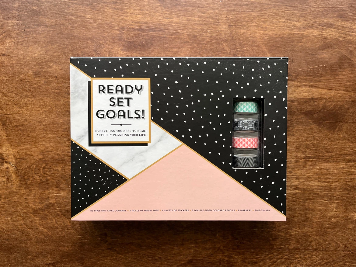 Ready Set Goals Creative Journaling Kit – Brand New Gift Set