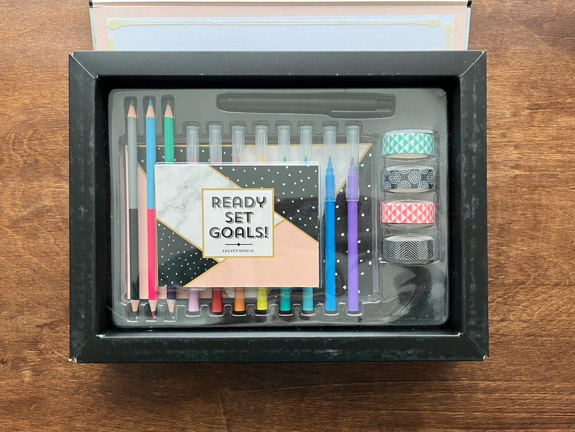 Ready Set Goals Creative Journaling Kit – Brand New Gift Set - photo 3