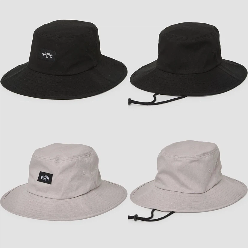 Billabong Big John Boonie Hat Wide Brim Sun Beach Hat NEW
