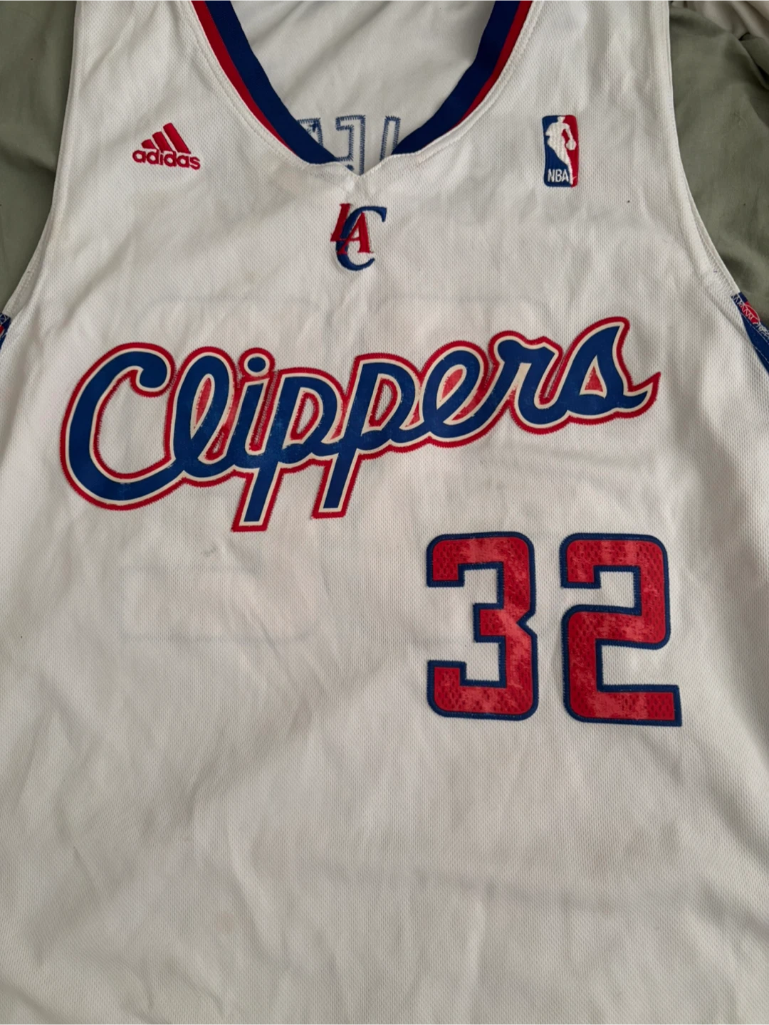 Adidas Los Angeles Clippers #32 Basketball Jersey Size L - photo 2