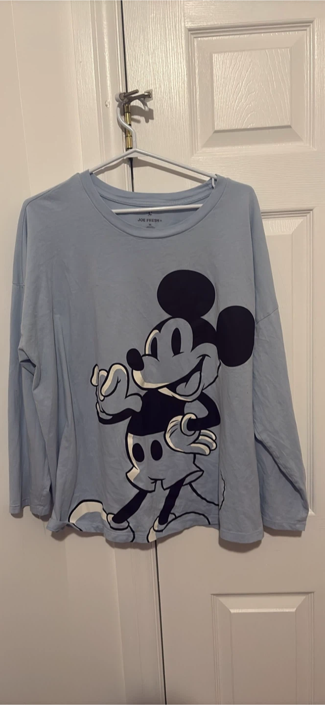 Joe Fresh Disney Mickey Mouse Long Sleeve T-Shirt
