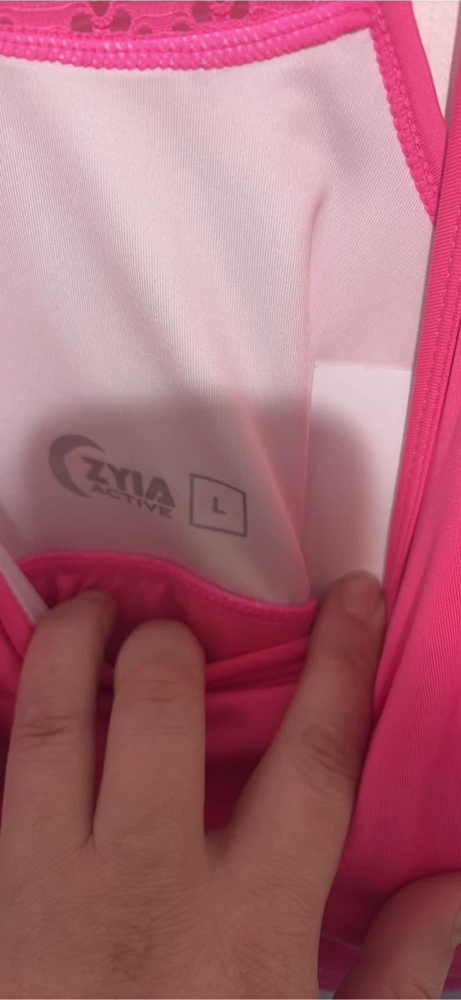 Zyia Active Pink Sports Bra Size L - photo 2