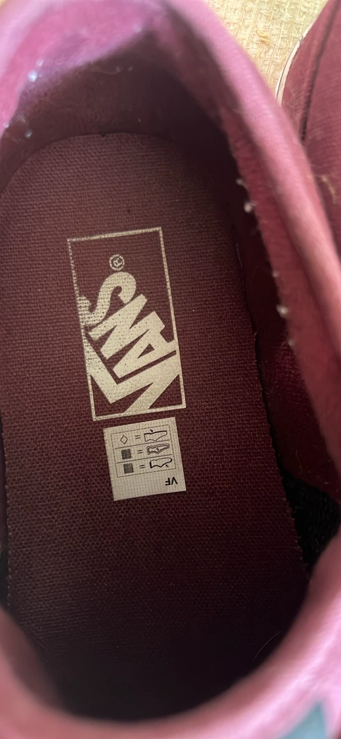 Vans Burgundy Lace-Up Sneakers - photo 2