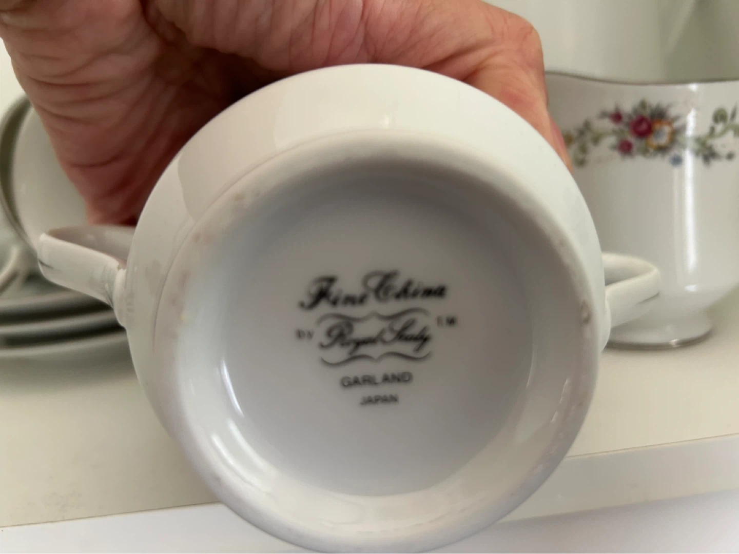 Royal Sealy Garland Fine China Tea Set - photo 2