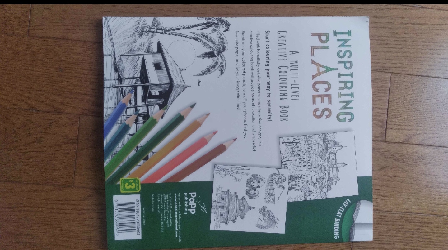 Inspiring Places Multi-Level Creative Colouring Book - photo 2