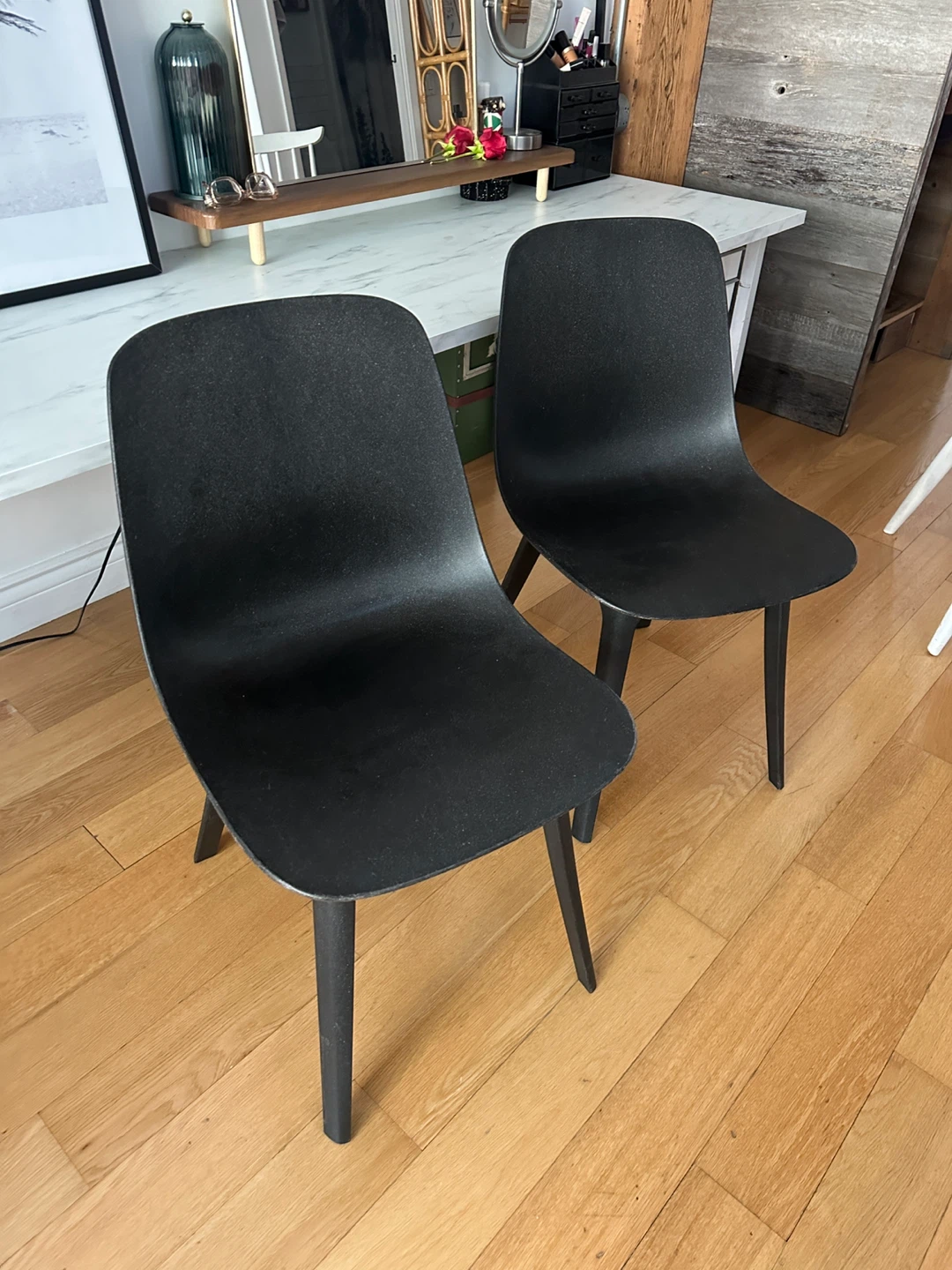 50% OFF IKEA ODGER MODERN CHAIRS DINING DESK SIDE PATIO