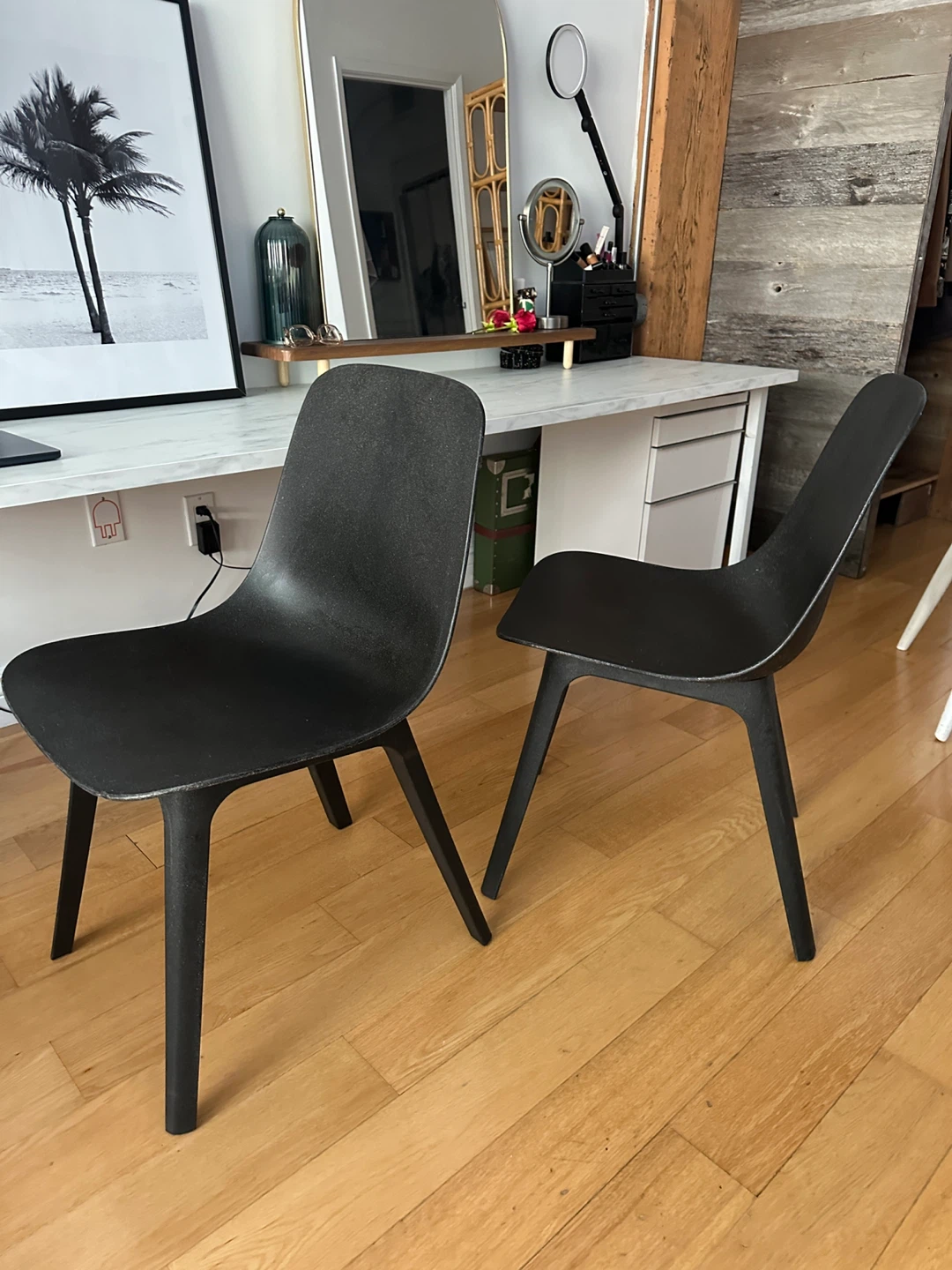 50% OFF IKEA ODGER MODERN CHAIRS DINING DESK SIDE PATIO - photo 3