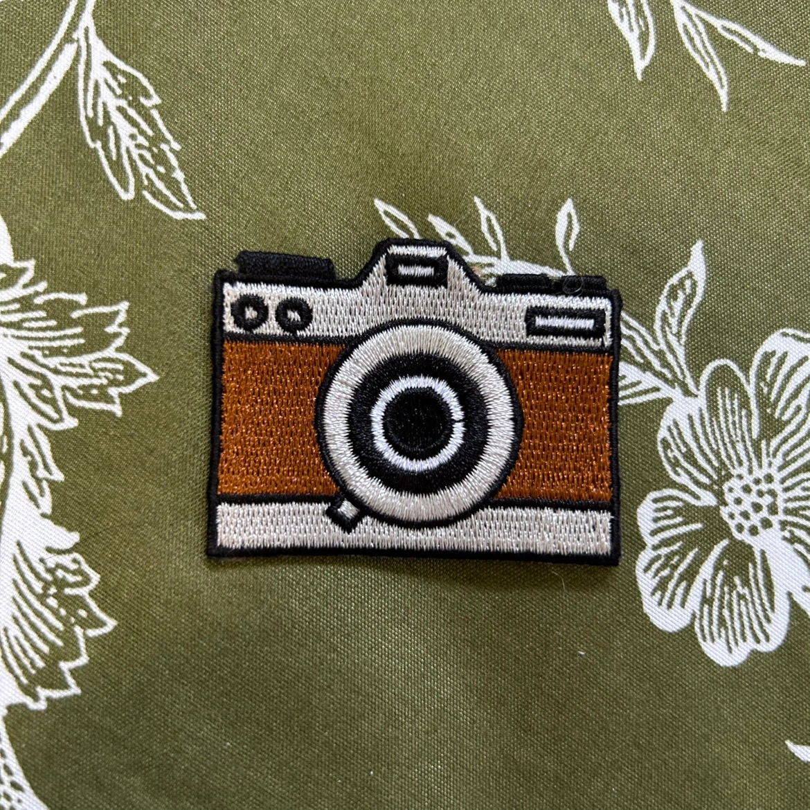 Iron on patch - Camera