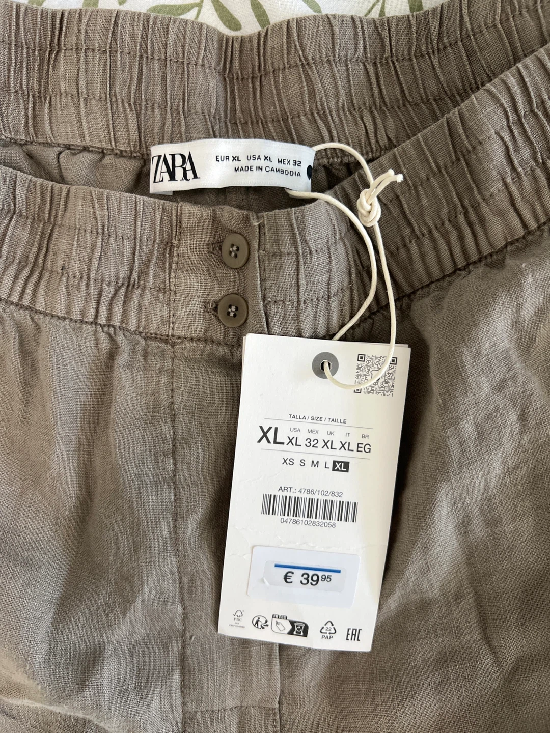 ZARA Linen Shorts - New - photo 2