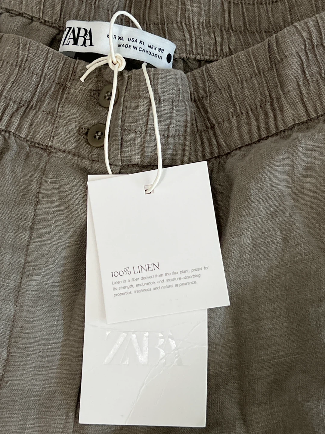 ZARA Linen Shorts - New - photo 3