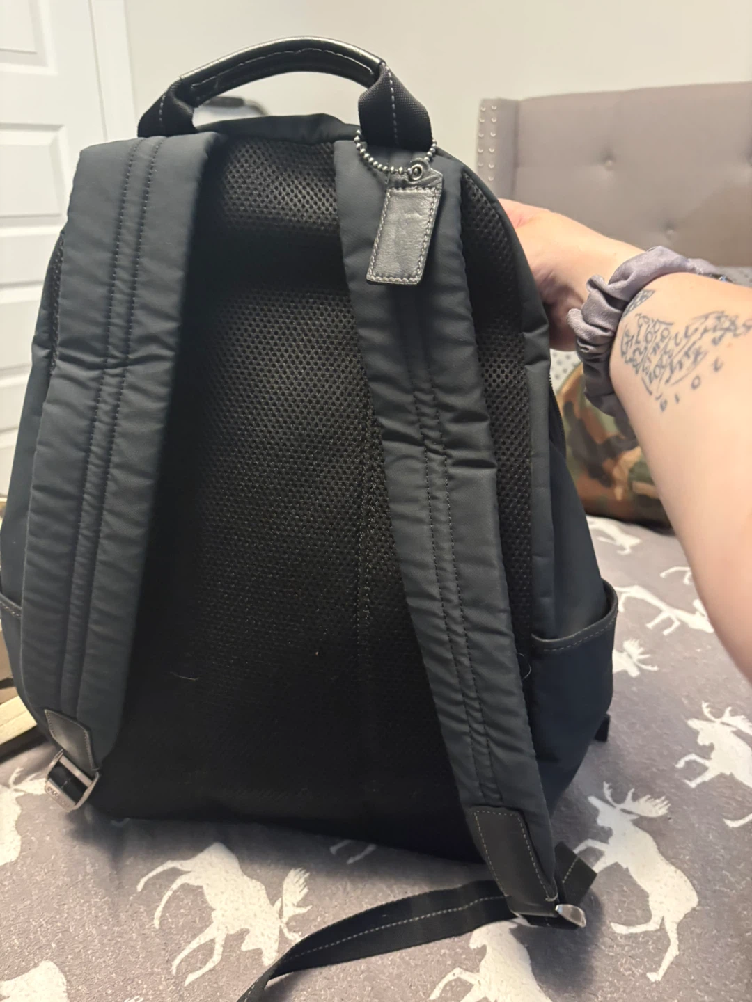 Coach Black Nylon Backpack - photo 4