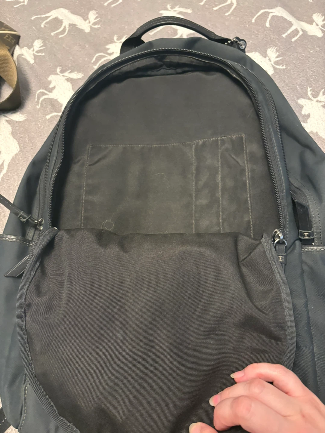 Coach Black Nylon Backpack - photo 2