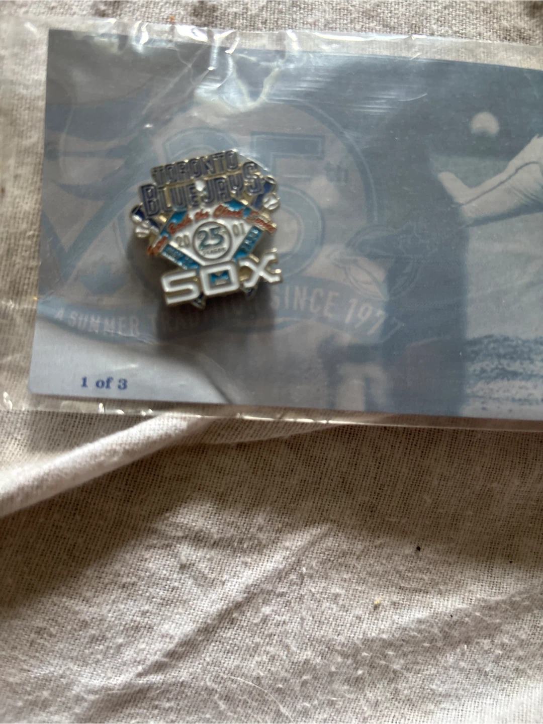 Toronto Blue Jays 25th Anniversary SOX Pin