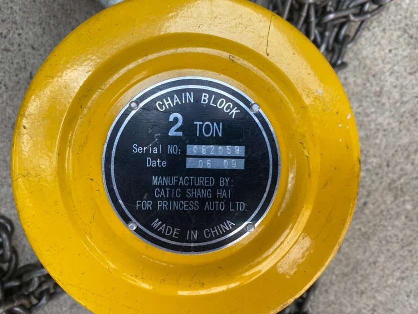 2 ton chain hoist - photo 3