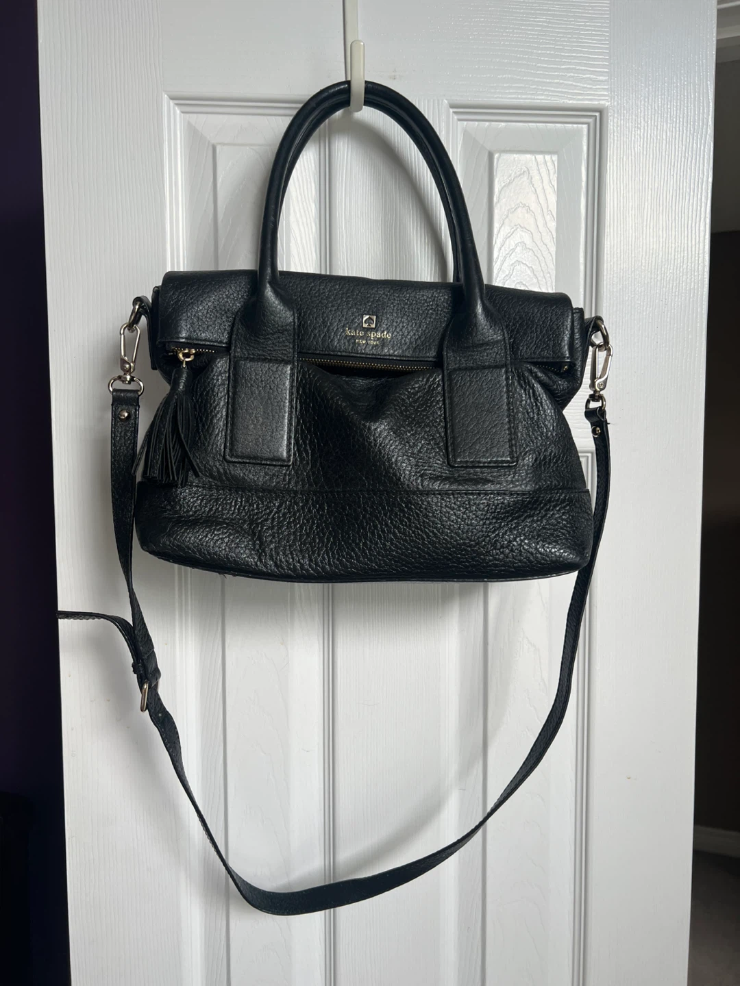 Kate Spade Black Leather Bag