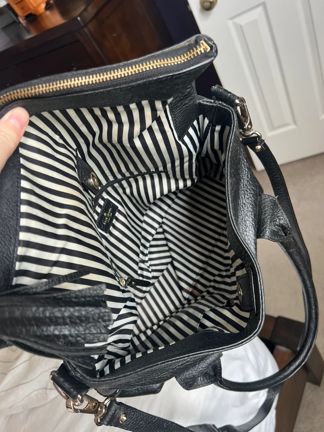Kate Spade Black Leather Bag - photo 4