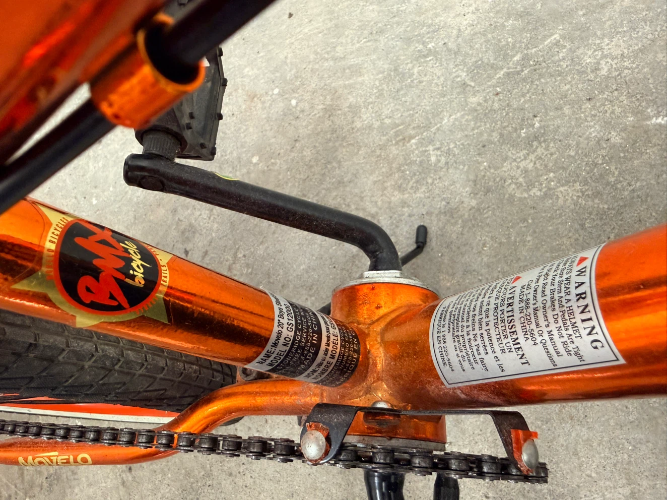 Movelo KJ XX BMX Bicycle - photo 4