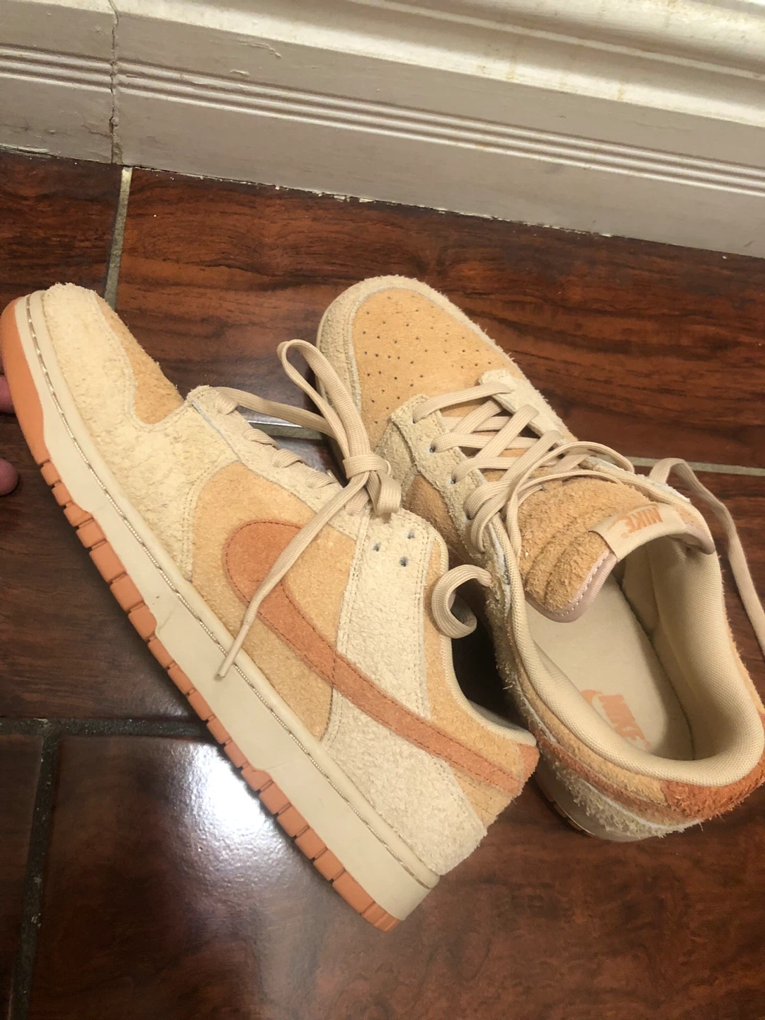 Nike Dunk Low Peach Suede Men's Size 10.5 - photo 3