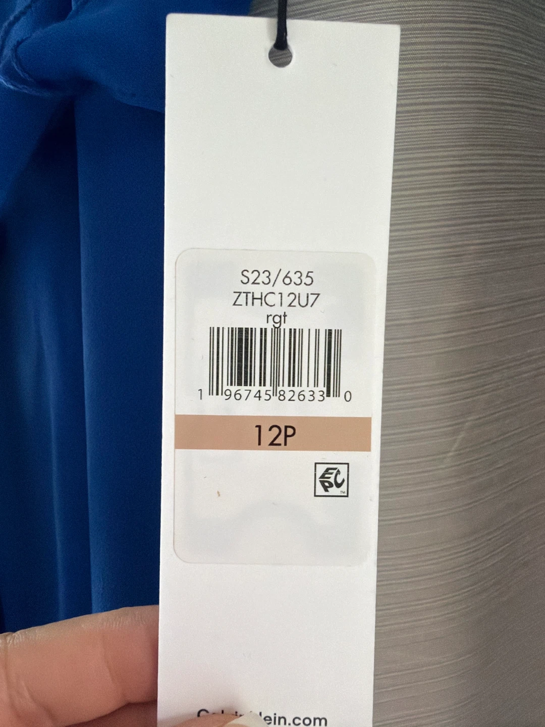Calvin Klein Blue Dress - Size 12P - photo 2