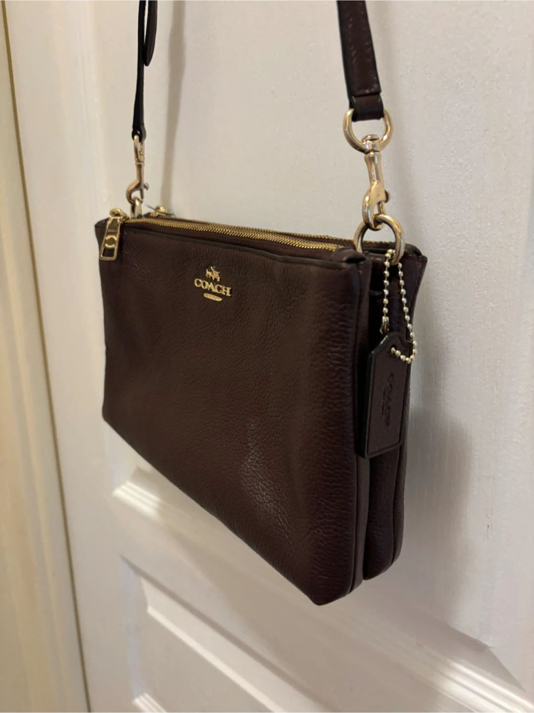 Coach Leather Crossbody Bag
